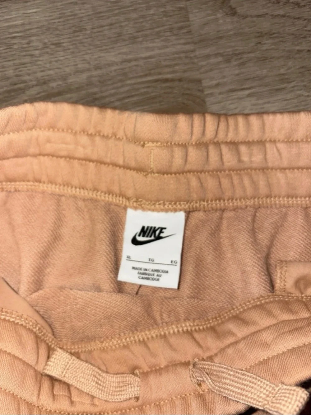 Nike Women's Light Brown Athletic Mini Skort